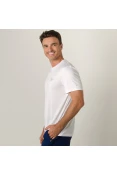 CAMISETA SPEEDO BASIC INTERLOCK UV50 MASCULINA - Branco CAMISETA SPEEDO BASIC INTERLOCK UV50 MASCULINA - Branco