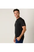 CAMISETA SPEEDO BASIC INTERLOCK UV50 MASCULINA - Preto
