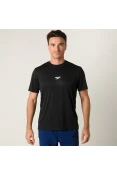 CAMISETA SPEEDO BASIC INTERLOCK UV50 MASCULINA - Preto