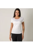 CAMISETA SPEEDO INTERLOCK UV50 FEMININA - Branco CAMISETA SPEEDO INTERLOCK UV50 FEMININA - Branco