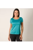 CAMISETA SPEEDO INTERLOCK UV50 FEMININA - Verde CAMISETA SPEEDO INTERLOCK UV50 FEMININA - Verde