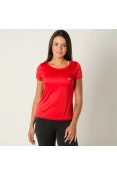 CAMISETA SPEEDO INTERLOCK UV50 FEMININA - Vermelho CAMISETA SPEEDO INTERLOCK UV50 FEMININA - Vermelho