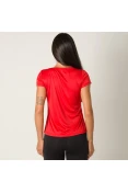 CAMISETA SPEEDO INTERLOCK UV50 FEMININA - Vermelho CAMISETA SPEEDO INTERLOCK UV50 FEMININA - Vermelho