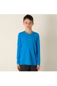 CAMISETA SPEEDO UV PROTECTION MANGA LONGA INFANTIL - Azul