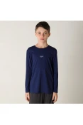 CAMISETA SPEEDO UV PROTECTION MANGA LONGA INFANTIL - Marinho