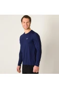 CAMISETA SPEEDO UV PROTECTION MANGA LONGA MASCULINA - Marinho