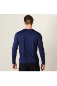 CAMISETA SPEEDO UV PROTECTION MANGA LONGA MASCULINA - Marinho