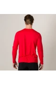CAMISETA SPEEDO UV PROTECTION MANGA LONGA MASCULINA - Vermelho