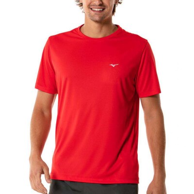 CAMISETA TREINO MIZUNO ENERGY MASCULINA - Vermelho