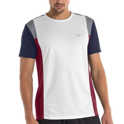 CAMISETA TREINO MIZUNO SOUL FIT MASCULINA - Branco CAMISETA TREINO MIZUNO SOUL FIT MASCULINA - Branco