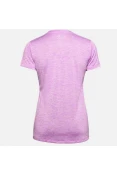 CAMISETA TREINO UNDER ARMOUR TECH V NECK TWIST FEMININA - Lilas