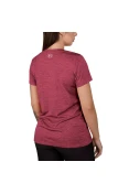 CAMISETA TREINO UNDER ARMOUR TECH V NECK TWIST FEMININA - Vermelho