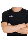 CAMISETA UMBRO BASIC TÉRMICA MASCULINA - Preto/branco