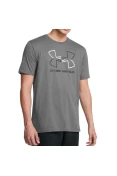 CAMISETA UNDER AMOUR FOUNDATION UPDATE MASCULINA - Cinza CAMISETA UNDER AMOUR FOUNDATION UPDATE MASCULINA - Cinza