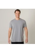 CAMISETA UNDER ARMOUR BASELINE LONG LINE MASCULINA - Cinza CAMISETA UNDER ARMOUR BASELINE LONG LINE MASCULINA - Cinza