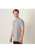 CAMISETA UNDER ARMOUR BASELINE LONG LINE MASCULINA - Cinza CAMISETA UNDER ARMOUR BASELINE LONG LINE MASCULINA - Cinza