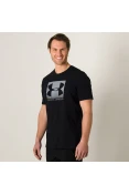 CAMISETA UNDER ARMOUR BOXED SPORTSTYLE MASCULINA - Preto CAMISETA UNDER ARMOUR BOXED SPORTSTYLE MASCULINA - Preto