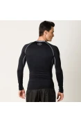 CAMISETA UNDER ARMOUR COMPRESSÃO HG MASCULINA - Preto
