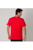 CAMISETA UNDER ARMOUR COTTON SS MASCULINA - Vermelho CAMISETA UNDER ARMOUR COTTON SS MASCULINA - Vermelho