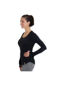 CAMISETA UNDER ARMOUR FLY FEMININA - Preto CAMISETA UNDER ARMOUR FLY FEMININA - Preto