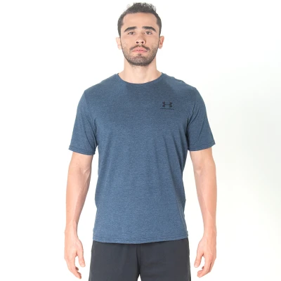 CAMISETA UNDER ARMOUR LEFT CHEST MASCULINA - Marinho CAMISETA UNDER ARMOUR LEFT CHEST MASCULINA - Marinho