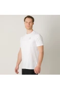 CAMISETA UNDER ARMOUR LEFT CHEST SS MASCULINA - Branco CAMISETA UNDER ARMOUR LEFT CHEST SS MASCULINA - Branco