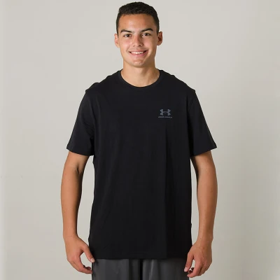 CAMISETA UNDER ARMOUR LEFT CHEST SS MASCULINA - Preto