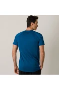 CAMISETA UNDER ARMOUR MK1 SS MASCULINA - Azul CAMISETA UNDER ARMOUR MK1 SS MASCULINA - Azul