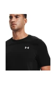 CAMISETA UNDER ARMOUR SEAMLESS SS MASCULINA - Preto CAMISETA UNDER ARMOUR SEAMLESS SS MASCULINA - Preto