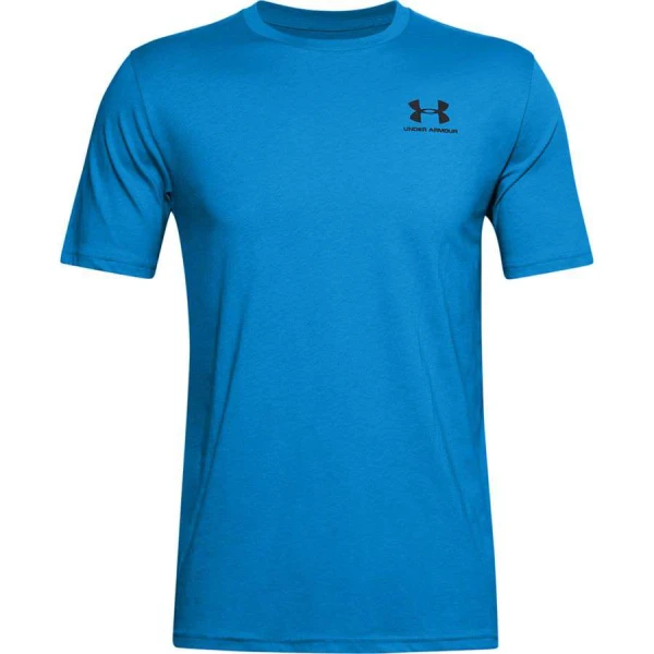 CAMISETA UNDER ARMOUR SPORTSTY LEFT MASCULINA - Azul CAMISETA UNDER ARMOUR SPORTSTY LEFT MASCULINA - Azul
