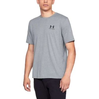 CAMISETA UNDER ARMOUR SPORTSTY LEFT MASCULINA - Cinza CAMISETA UNDER ARMOUR SPORTSTY LEFT MASCULINA - Cinza
