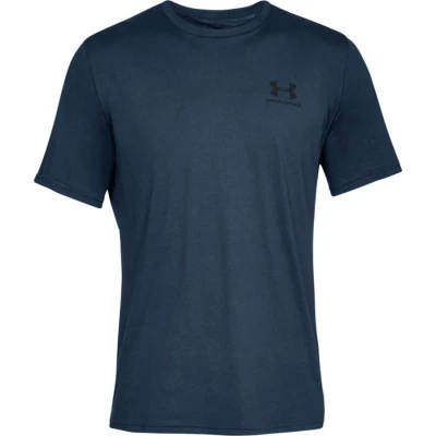 CAMISETA UNDER ARMOUR SPORTSTY LEFT MASCULINA - Marinho CAMISETA UNDER ARMOUR SPORTSTY LEFT MASCULINA - Marinho