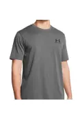 CAMISETA UNDER ARMOUR SPORTSTYLE LEFT CHEST MASCULINO - Grafite CAMISETA UNDER ARMOUR SPORTSTYLE LEFT CHEST MASCULINO - Grafite