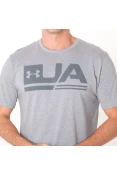 CAMISETA UNDER ARMOUR SPORTSTYLE MASCULINA - Cinza CAMISETA UNDER ARMOUR SPORTSTYLE MASCULINA - Cinza