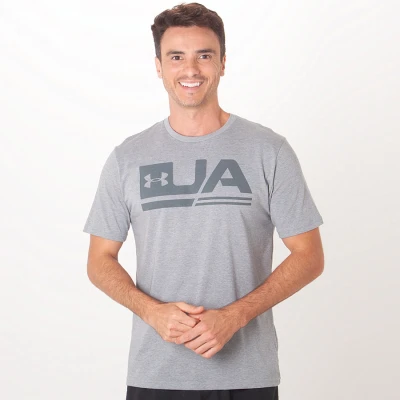 CAMISETA UNDER ARMOUR SPORTSTYLE MASCULINA - Cinza