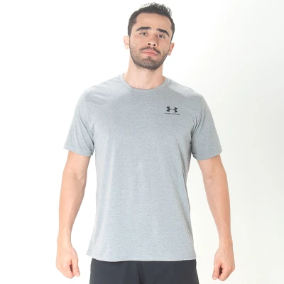 CAMISETA UNDER ARMOUR SS LIFT MASCULINA - Cinza CAMISETA UNDER ARMOUR SS LIFT MASCULINA - Cinza
