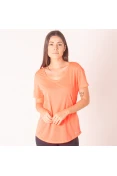 CAMISETA UNDER ARMOUR STREAKER FEMININA - Laranja CAMISETA UNDER ARMOUR STREAKER FEMININA - Laranja