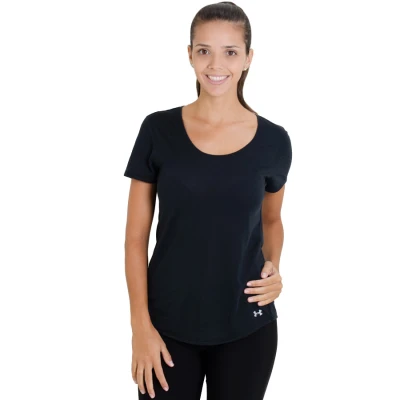CAMISETA UNDER ARMOUR STREAKER SHIRT SLEEVE FEMININA - Preto