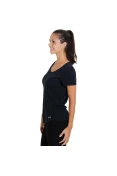 CAMISETA UNDER ARMOUR STREAKER SHIRT SLEEVE FEMININA - Preto