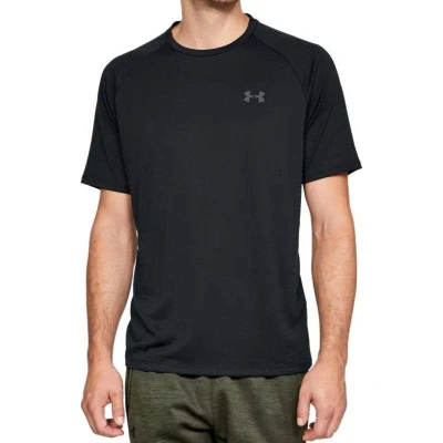 CAMISETA UNDER ARMOUR TECH 2.0 SS MASCULINA - Preto