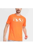 CAMISETA UNDER ARMOUR TECH 2.0 TILT MASCULINA - Laranja CAMISETA UNDER ARMOUR TECH 2.0 TILT MASCULINA - Laranja