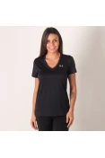 CAMISETA UNDER ARMOUR TECH FEMININA - Preto