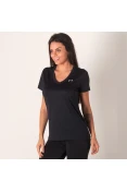 CAMISETA UNDER ARMOUR TECH FEMININA - Preto