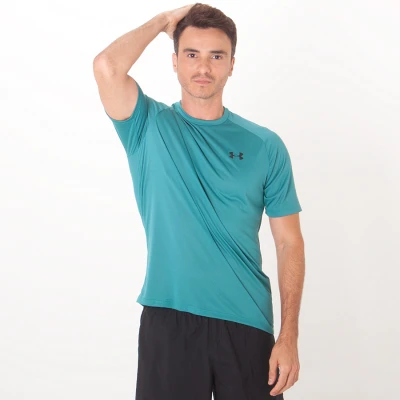 CAMISETA UNDER ARMOUR TECH MASCULINA - Verde