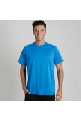 CAMISETA UNDER ARMOUR TECH SS TEE BRAZIL MASCULINA - Azul