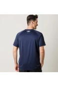 CAMISETA UNDER ARMOUR TECH SS TEE BRAZIL MASCULINA - Marinho CAMISETA UNDER ARMOUR TECH SS TEE BRAZIL MASCULINA - Marinho