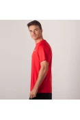 CAMISETA UNDER ARMOUR TECH SS TEE BRAZIL MASCULINA - Vermelho/branco