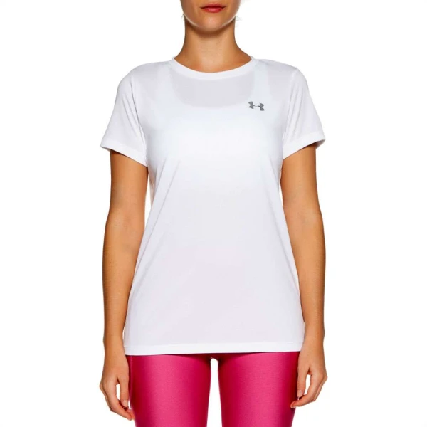 CAMISETA UNDER ARMOUR TECH SSC SOLID FEMININA - Branco