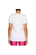 CAMISETA UNDER ARMOUR TECH SSC SOLID FEMININA - Branco