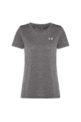 CAMISETA UNDER ARMOUR TECH SSC SOLID FEMININA - Grafite